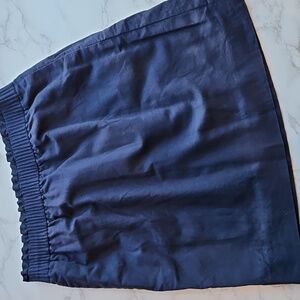 J. Crew Navy Linen Skirt 2